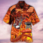 Food Sausage Put Meat Hawaiian Shirt Design Detail For Beach Days And Holiday Travel