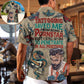 Funny Vintage Tattooing Hawaiian Shirt Pattern View For Relaxed Warm Weather Outfits