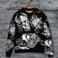 Black Viking Victory Sweater For Inspired Outfits Holidays And Relaxed Everyday Comfort