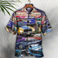 Classic Car Show Hawaiian Shirt For Vacation Days And Relaxed Coastal Outings