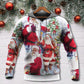 Christmas Santa Coming Hoodie For Seasonal Parties Casual Wear And Thoughtful Holiday Gifts