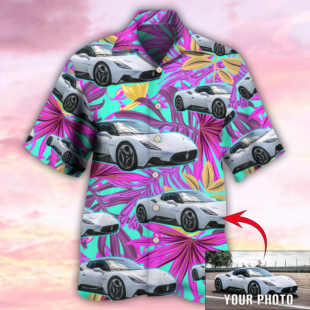 Car Various Custom Photo Hawaiian Shirt Pattern View For Lightweight Everyday Style