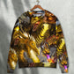 Golden Dragon Skull Fantasy Sweater For Alternative Outfits Seasonal Events And Everyday Comfort