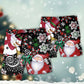 Christmas Snowy Day Santa And Snowman Beach Shorts Design Detail For Coastal Escapes And Daily Wear