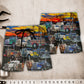 Sunset Truck Monster Beach Shorts Pattern Detail For Island Trips And Weekend Casual Style