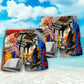 Piano Painting Music Beach Shorts Pattern Detail For Casual Outings And Easy Warm Weather Wear