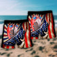 Flamingo USA Independence Day Celebration Beach Shorts For Tropical Getaways And Weekend Adventures