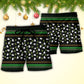 Black Cat Wrecks Tree And Blames Dog Christmas Beach Shorts For Holiday Beach Days
