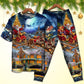 Santa Snowman Family Holiday Short Sleeve Pajamas Set For Christmas Mornings And Relaxed Lounging