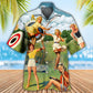 Archery Tournaments Pinup Girls Hawaiian Shirt For Poolside Relaxation And Sunny Getaways