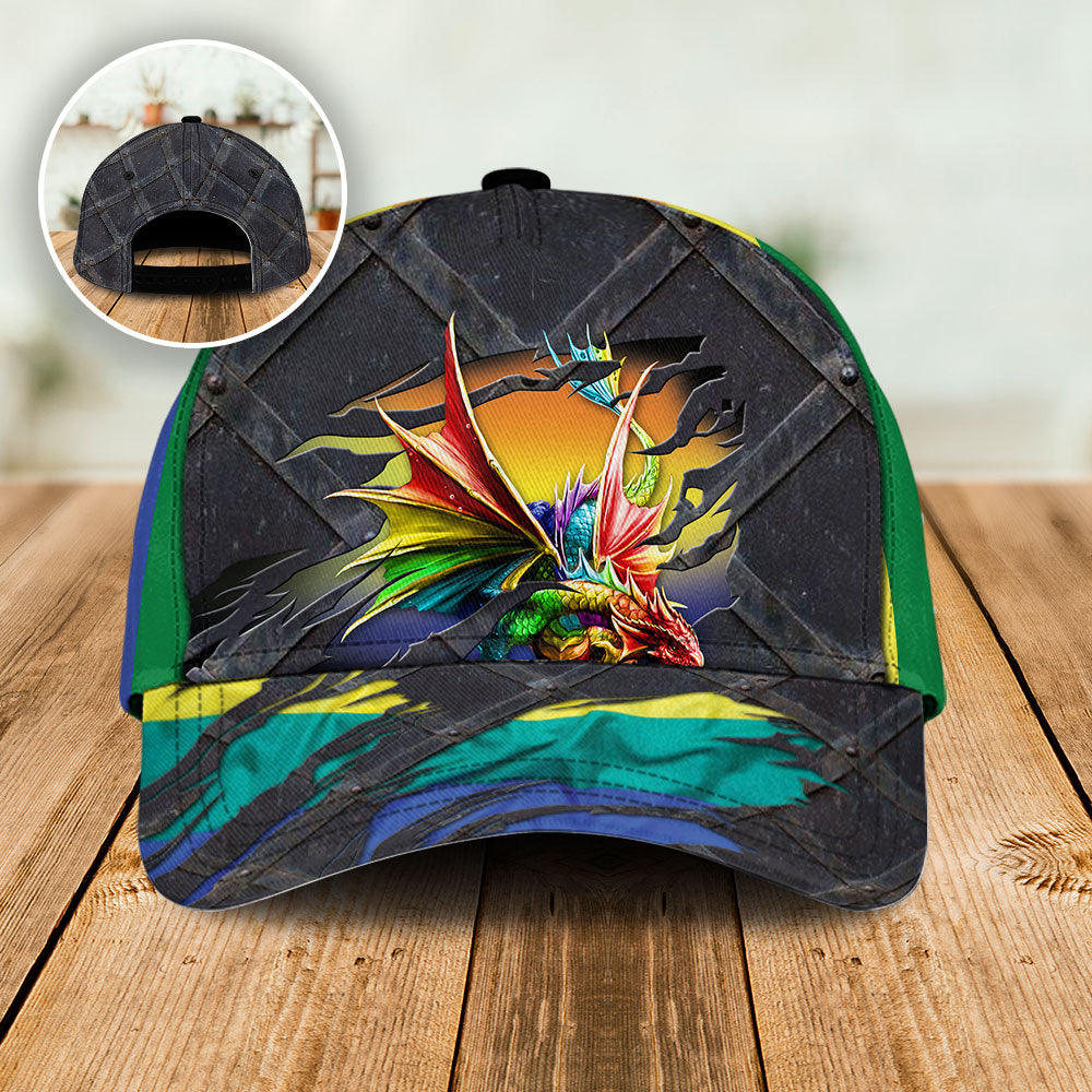 Pride Dragon Simple Classic Cap For Festivals Travel Adventures And Casual Gift Giving