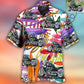 Motorcycle Personalized Photo Hawaiian Shirt Summer Design Detail For Warm Weather Events
