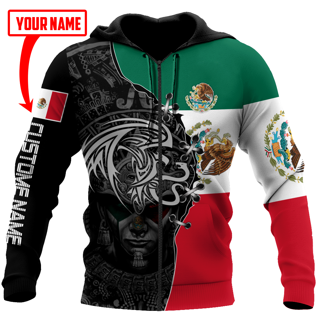 Aztec Mexico Hoodie For Heritage Events Weekend Outings And Comfortable Streetwear