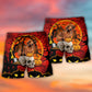 Dachshund Halloween Red Beach Shorts Pattern Detail For Coastal Travel And Relaxed Casual Style