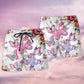 Butterfly Not A Widow Quote Beach Shorts For Summer Vacation And Coastal Travel