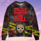 Cat Serial Killer Documentaries And Chill Sweater For Animal Inspired Style Events And Comfortable Daily Wear