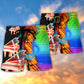 Neon Piano Colorful Music Beach Shorts For Summer Vacation And Coastal Travel