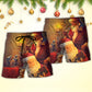 Spirit Of Christmas Santa Beach Shorts For Coastal Adventures And Relaxed Summer Wear