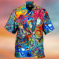 Colorful Octopus Hawaiian Shirt For Coastal Adventures And Warm Weather Wear