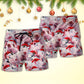 Funny Christmas Piggies Holiday Beach Shorts For Tropical Getaways And Weekend Adventures