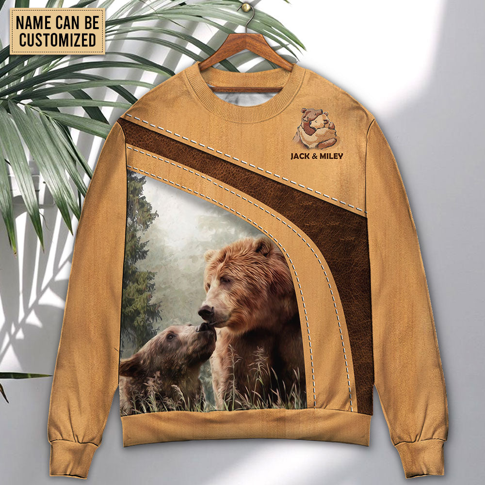 Old Bear Honey Sweater For Casual Styling Weekend Outings And Creative Gift Giving