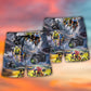 Cycling And Photography Mountain Painting Beach Shorts Design View For Summer Events And Coastal Getaways