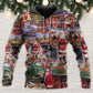 Winter Village Spirit Giving Hoodie For Christmas Gatherings Outdoor Trips And Relaxed Seasonal Style