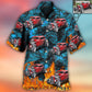 Hot Rod Various Custom Photo Hawaiian Shirt Design View For Casual Summer Styling