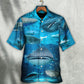 Whale Shark Swim Sharks Hawaiian Shirt For Resort Getaways And Comfortable Summer Activities