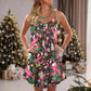 Christmas Pink Ribbon Support V-Neck Sleeveless Cami Dress For Festive Events And Casual Summer Styling