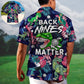 Tropical Funny Golf Dinosaur Hawaiian Shirt For Resort Trips, Coastal Parties, And Warm Weather Style