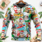 Christmas Santa Aloha Beach Vibe Hoodie For Holiday Parties Weekend Outings And Cheerful Gift Giving