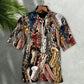 Saxophone Therapy Hawaiian Shirt For Vacation Days And Relaxed Coastal Outings