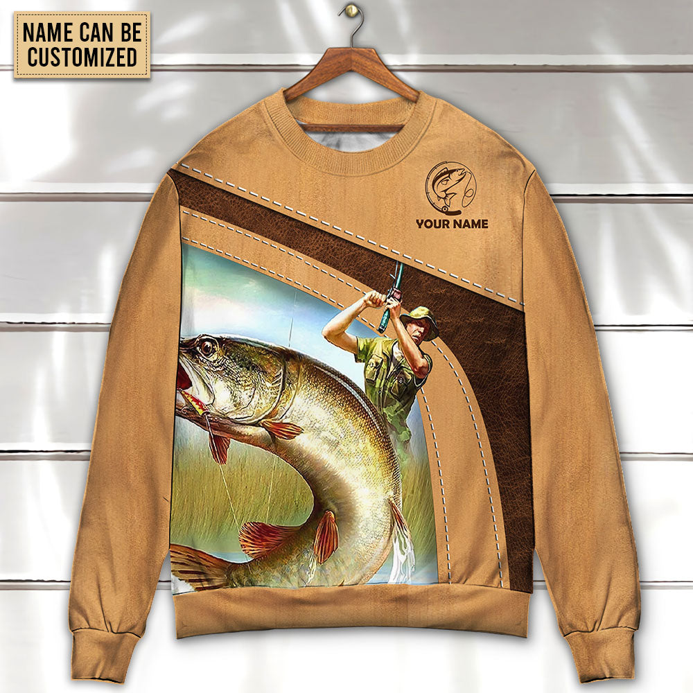 Old Fisherman And Big Catch Sweater For Travel Holidays Casual Events And Comfortable Styling
