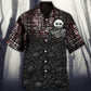 Retro Halloween Summer Camp Horror Counselor Hawaiian Shirt For Coastal Adventures And Warm Weather Wear