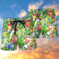 Cocktail Beach Bar Party Vibes Beach Shorts Design Detail For Weekend Getaways And Beach Days