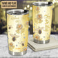 Queen Bee Jewelry Golden Personalized 20 Oz Tumbler For Coffee Travel And Daily Drinks