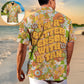 Beach I'M Tan Hawaiian Shirt For Island Vacations, Resort Wear, And Relaxed Seasonal Style