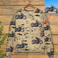 Motorcycle Desert Cactus Mountain Sweater For Motorsport Fans Travel Parties And Relaxed Daily Outfits