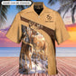 Rustic Old Buck Sweet Doe Personalized Hawaiian Shirt Design View For Casual Summer Styling