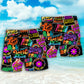 LGBT Love Is Love Rainbow Pride Beach Shorts Design View For Poolside Relaxation And Holiday Trips