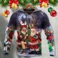 Dark Christmas Light Hoodie For Holiday Parties Weekend Outings And Cheerful Gift Giving