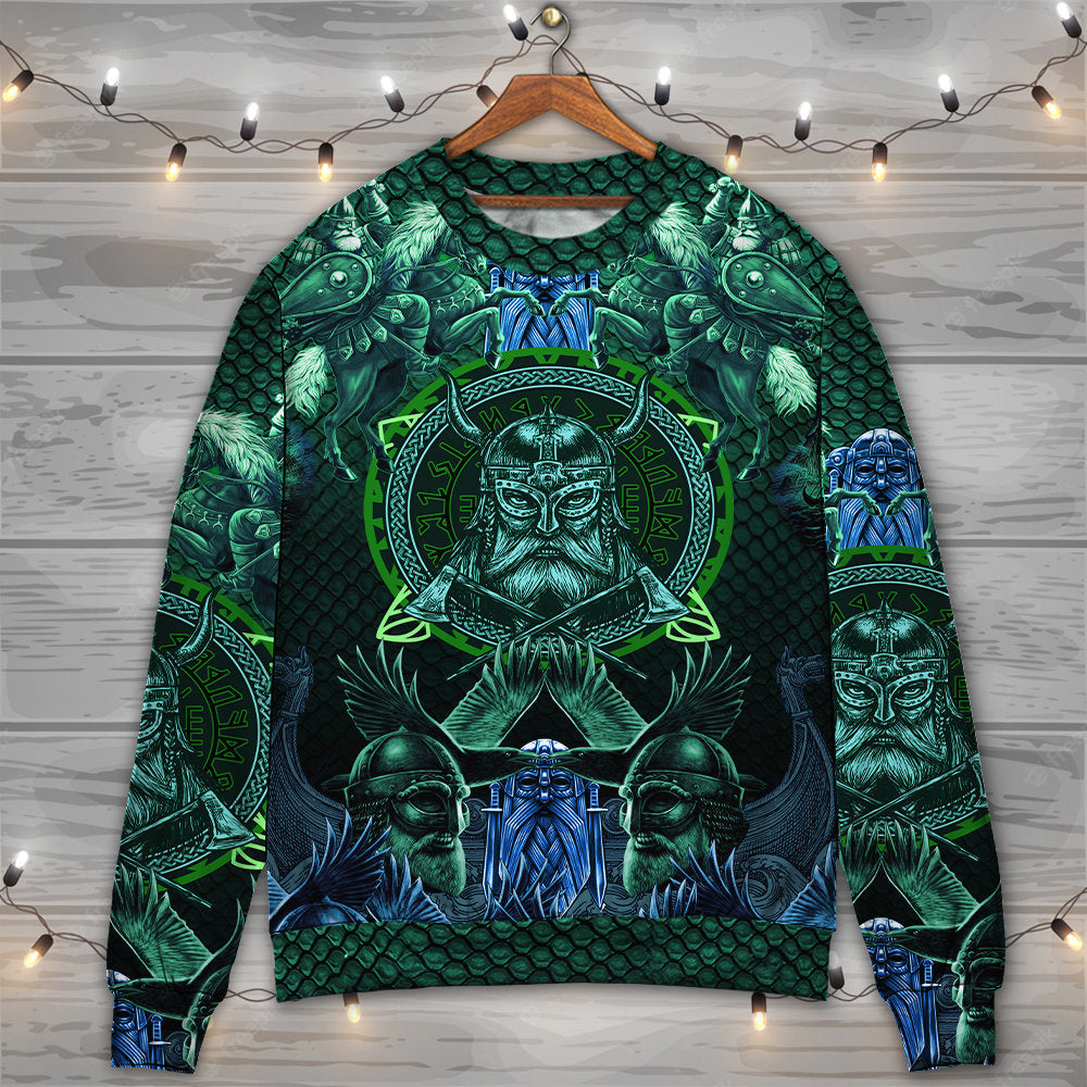 Viking See You In Valhalla Sweater For Historical Fantasy Fans Holidays And Relaxed Daily Style