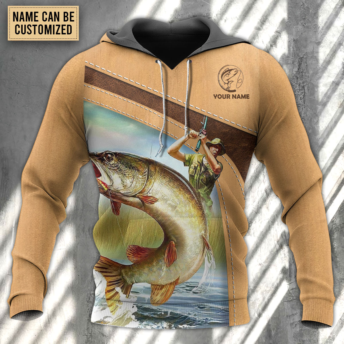 Old Fisherman Best Catch Personalized Hoodie For Everyday Streetwear Seasonal Travel And Gift Giving