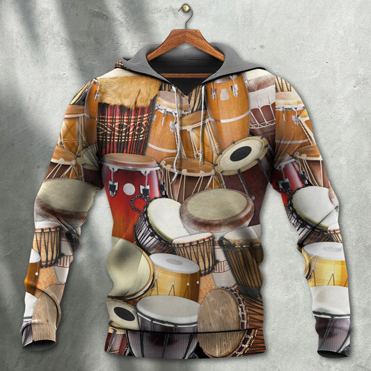 Drumming Lifestyle Hoodie For Casual Streetwear Travel And Everyday Comfort