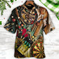 Coastal Dart Activity Hawaiian Shirt Relaxed Style View For Casual Outings