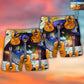 Guitar Love Forever Various Style Personalized Photo Beach Shorts Artwork Detail For Comfortable Everyday Summer Wear