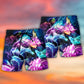 Floral Skull Butterfly Beach Shorts Pattern Detail For Vacation Style And Easy Warm Weather Wear