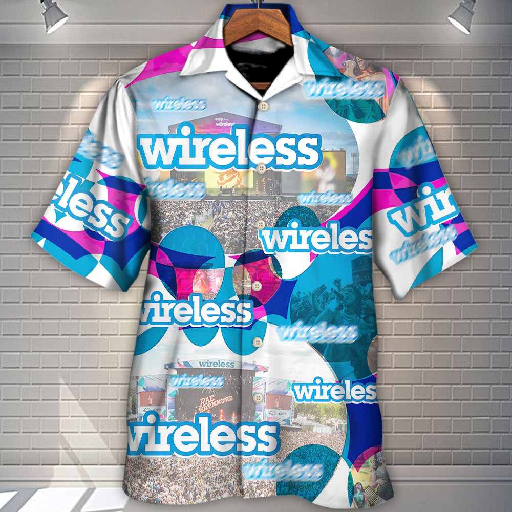 Music Urban Festival Hawaiian Shirt Resort Outfit View For Outdoor Gatherings