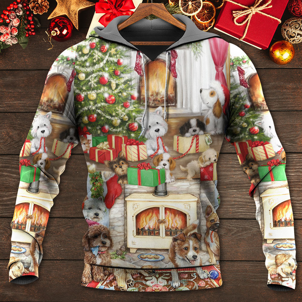Christmas Dog Lover Hoodie For Festive Family Moments Winter Wear And Holiday Gift Ideas